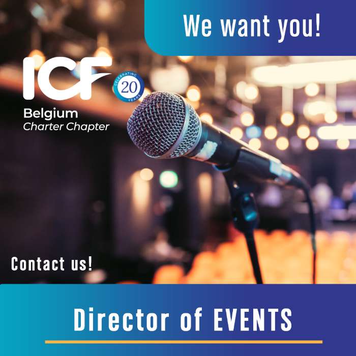 ICF BELGIUM IS RECRUITING! DIRECTOR OF EVENTS