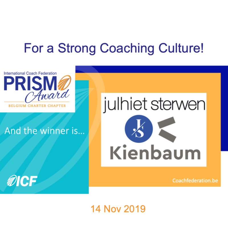 ICF Belgium Prism Award 2019 - And the winner is...