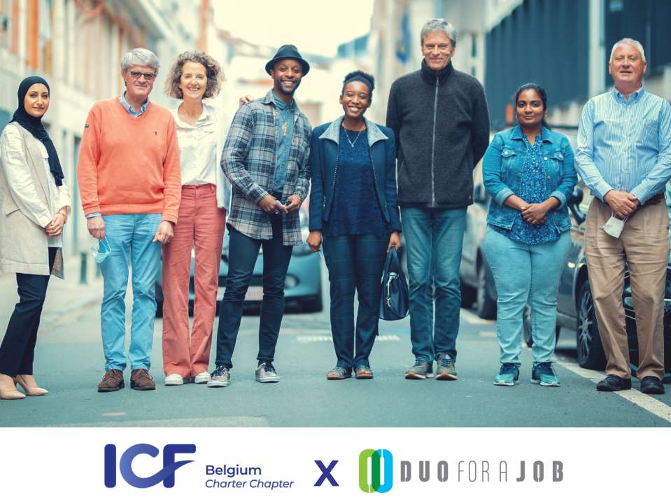 ICF Belgium lanceert zijn eerste pro-bono project met Duo for a Job