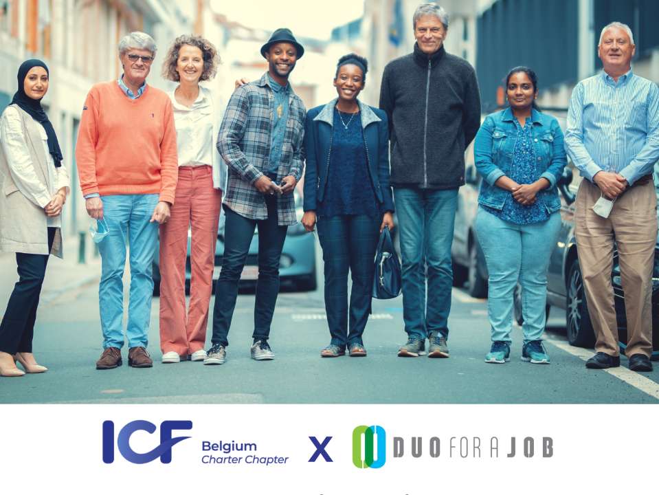 ICF Belgium lance son premier projet Pro-Bono avec Duo for a Job